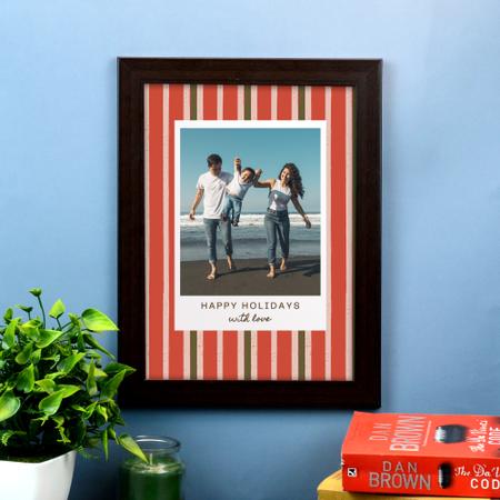 Happy Holidays Photo Frame