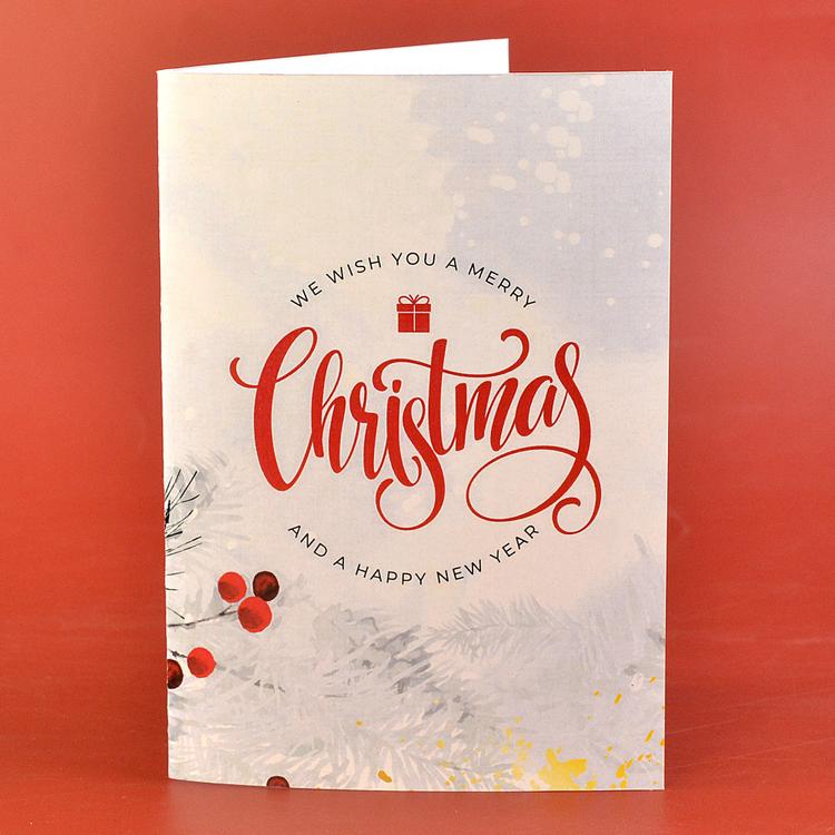 Merry Christmas Greeting Card
