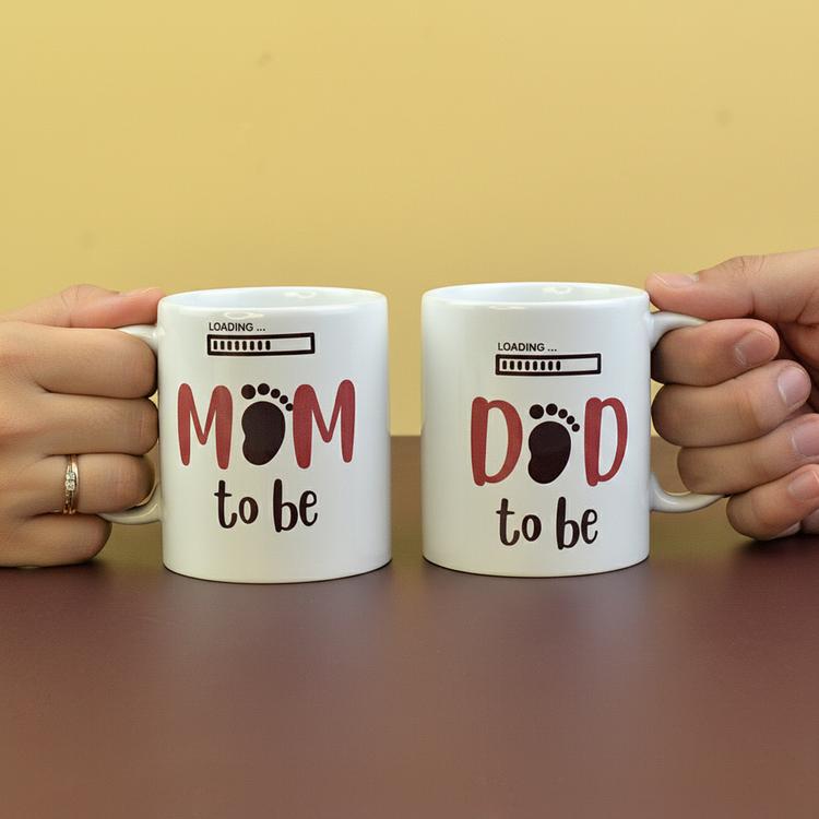Mom and Dad to be Mug