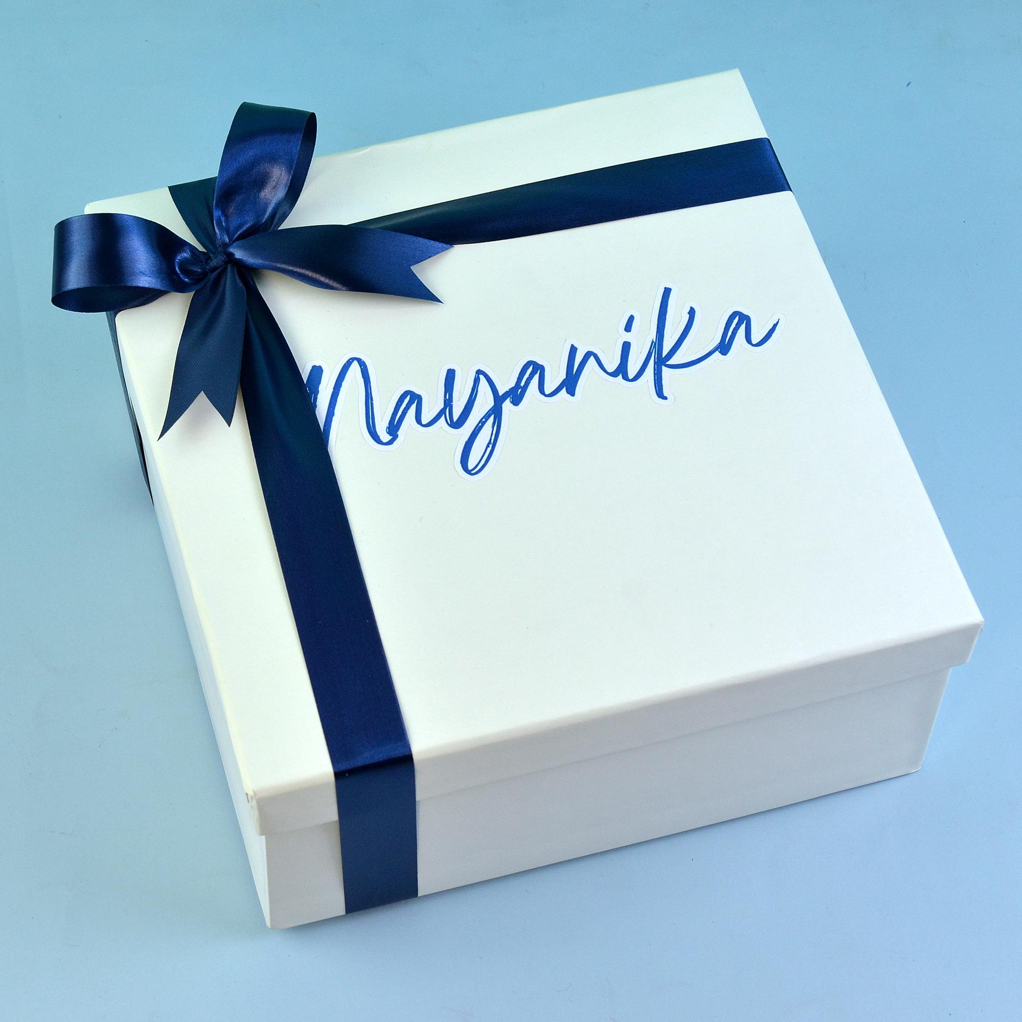 Name Box Examples White Name Box | Gift Boxes