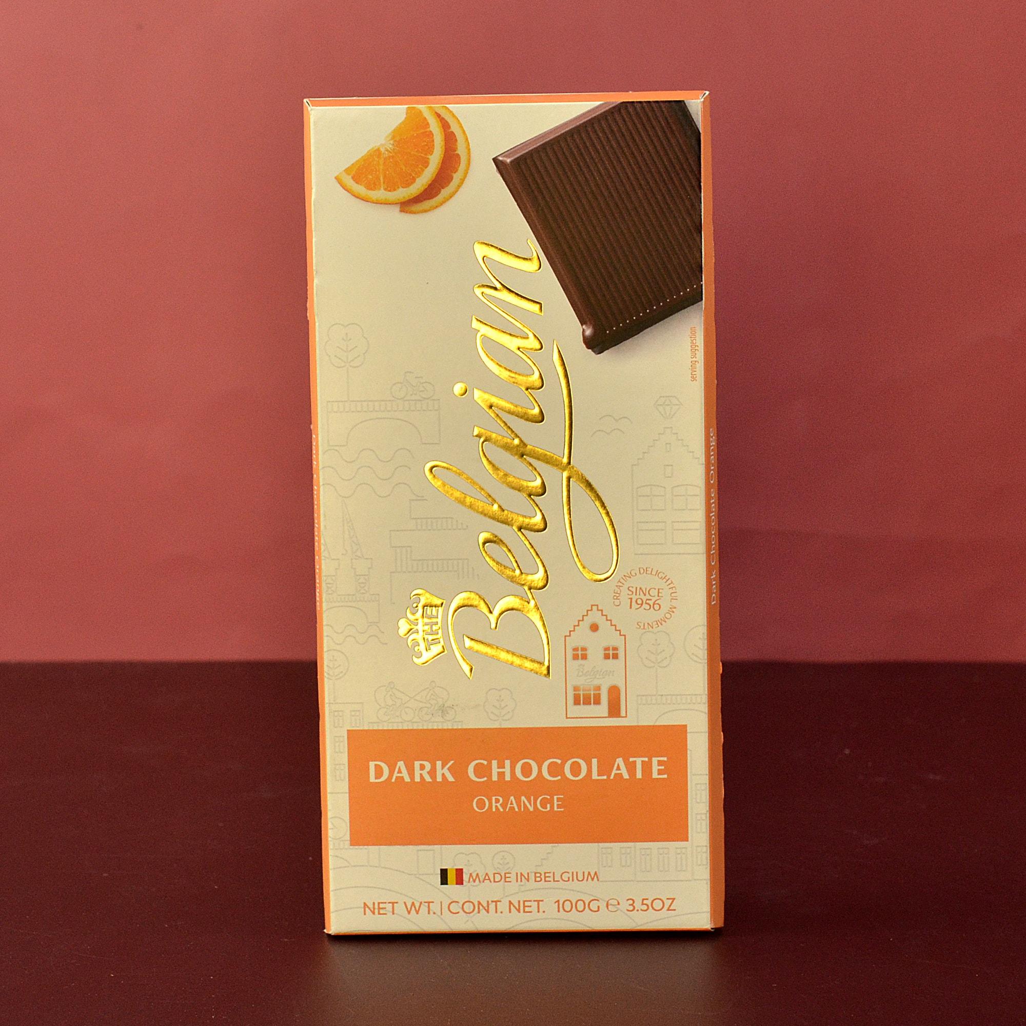Belgian Dark Chocolate Orange 100g