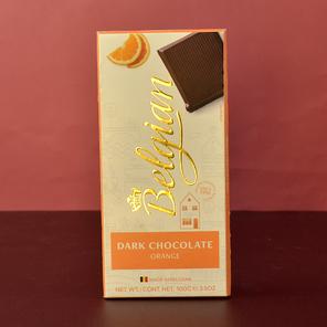 Belgian Dark Chocolate Orange 100g