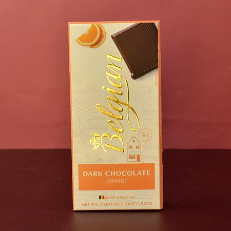 Belgian Dark Chocolate Orange 100g