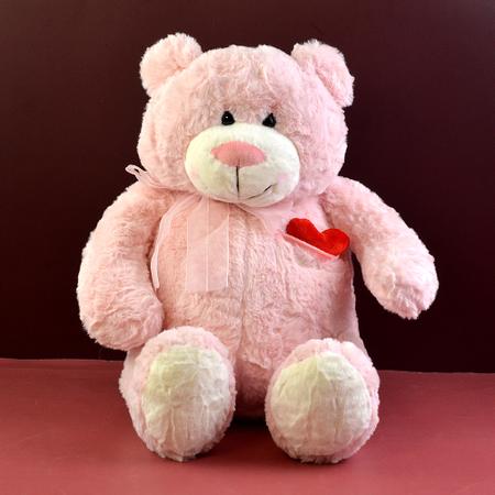Heart in a Pocket Pink Teddy Bear