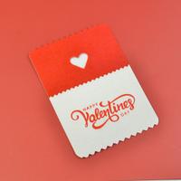 Small Happy Valentines Day Card