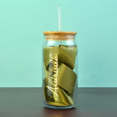 Personalized Glass Tumbler