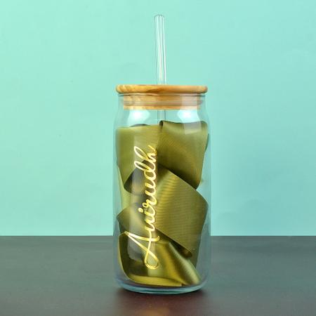 Personalized Glass Tumbler