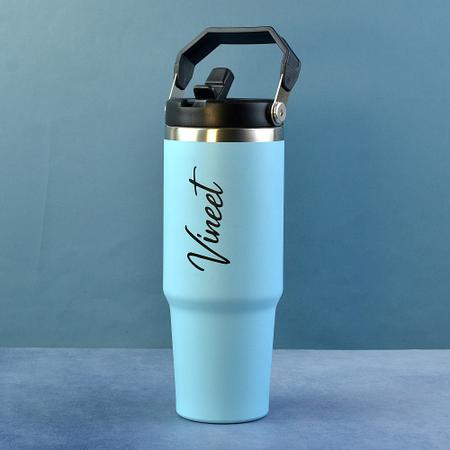 Personalized Blue Tumbler