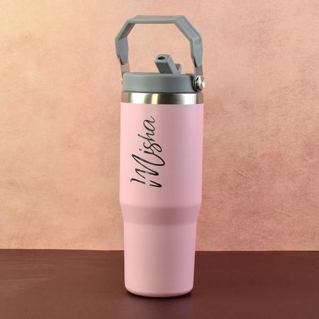 Personalized Pink Tumbler