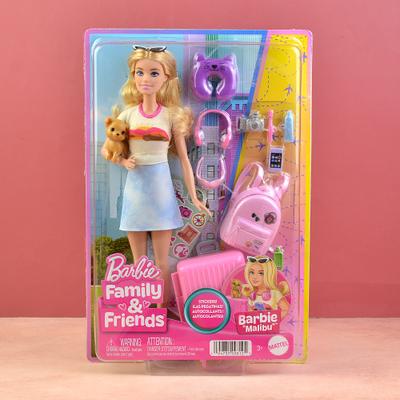 Barbie Malibu Travel Doll Set
