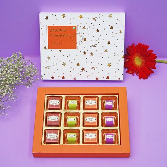 Flavorful Assorted Chocolate Box
