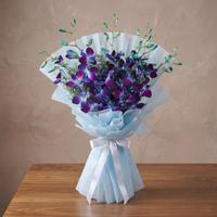 Blue Orchid Bouquet