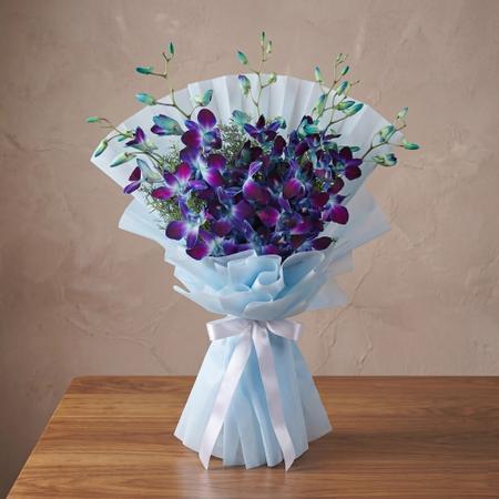 Blue Orchid Bouquet