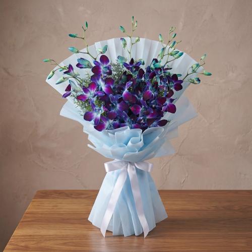Blue Orchid Bouquet