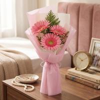 Pretty Pink Gerbera Bouquet
