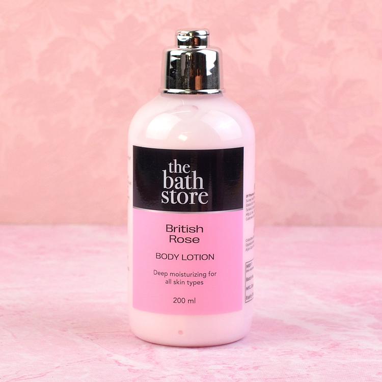 The Bath Store British Rose Body Lotion 200ml