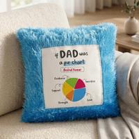 If Dad was a Pie Chart Pillow