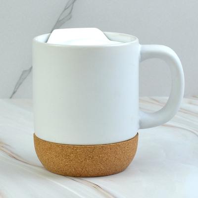 Cork Base Ceramic Mug