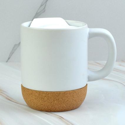 Cork Base Ceramic Mug