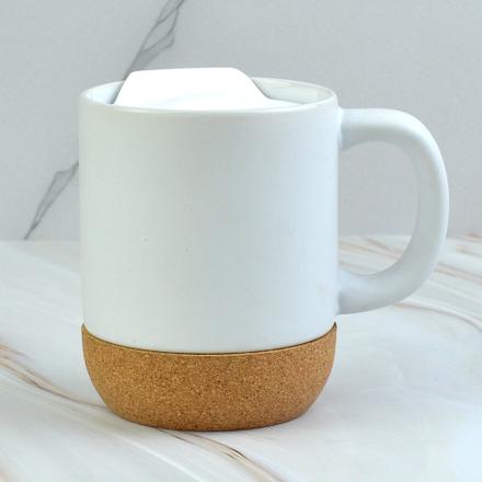 Cork Base Ceramic Mug
