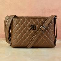 Textured Brown Sling