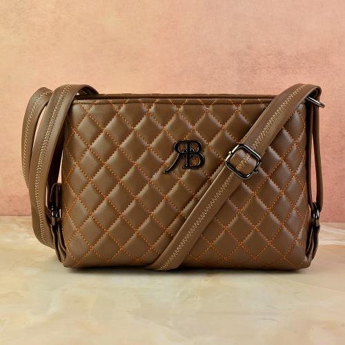 Textured Brown Sling