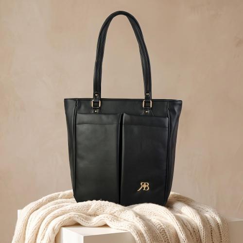 Classic Black Tote Bag