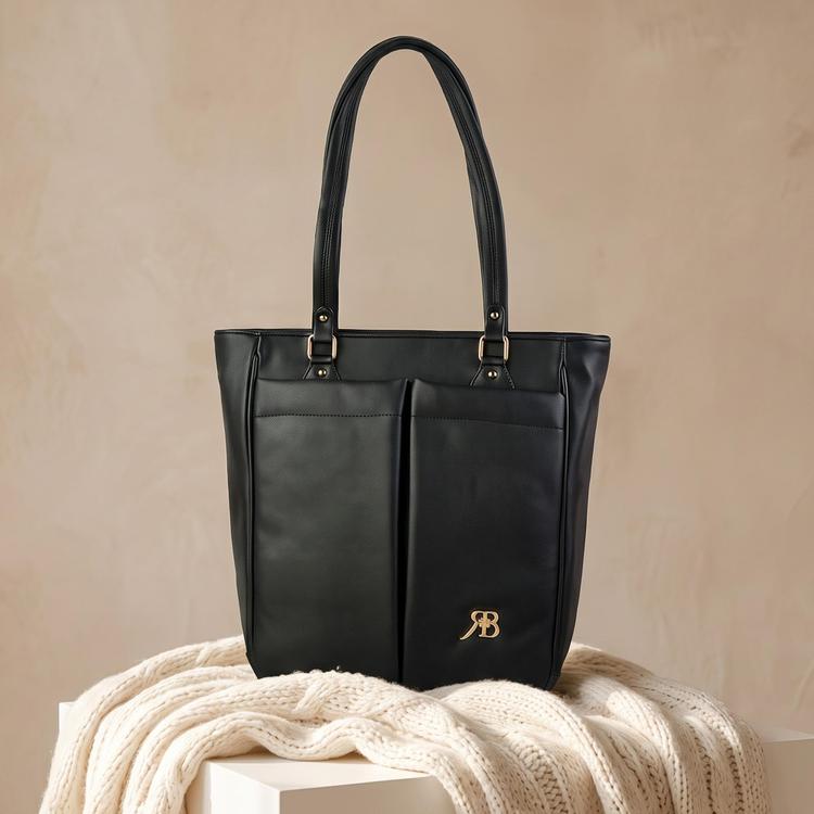 Classic Black Tote Bag
