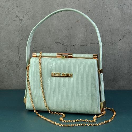 Mint Green Designer Satchel Bag