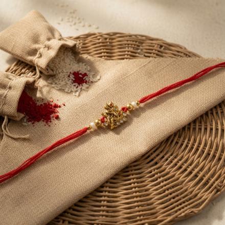 Graceful Kanha Dori Rakhi