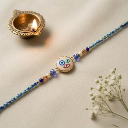Triple Evil Eye MOP Rakhi
