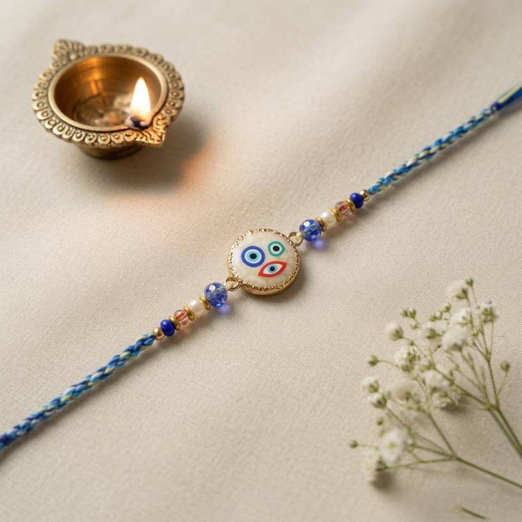 Triple Evil Eye MOP Rakhi