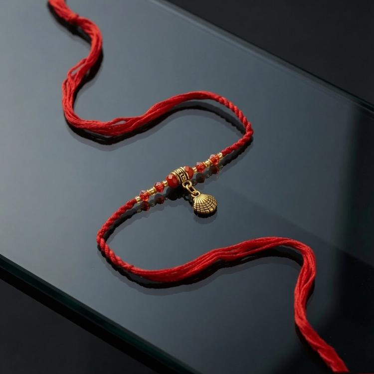 Seashell Charm Rakhi