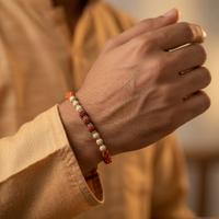 Three Rudraksh Mouli Rakhi