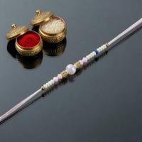 Baby Pink Blossom Dori Rakhi