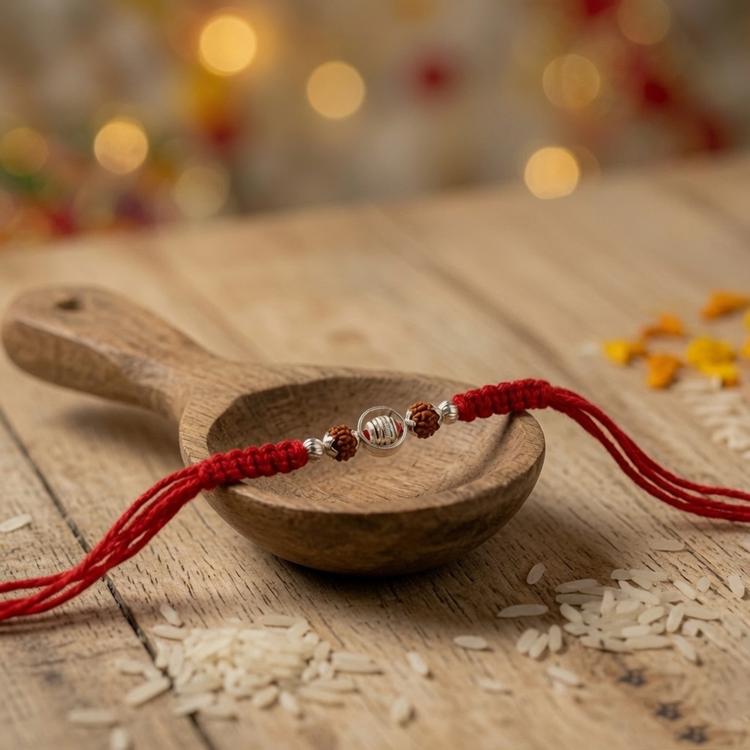 Pod in a Ring Dori Rakhi