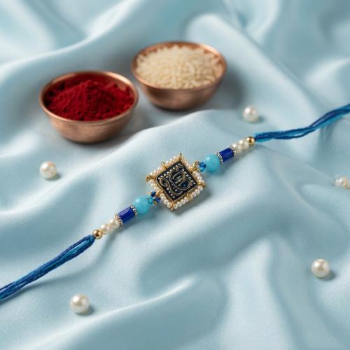 Divine Ik Onkar Blue Rakhi