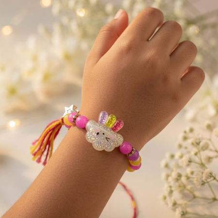 Cute Bunny Beaded Bracelet
