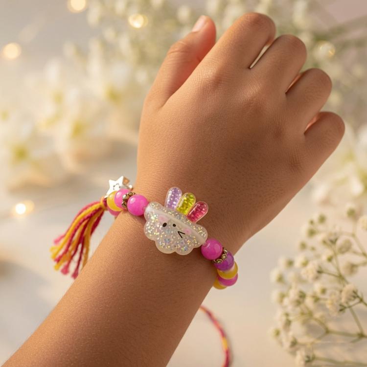 Cute Bunny Beaded Bracelet