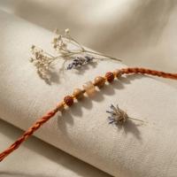Twin Rudraksha Mouli Rakhi