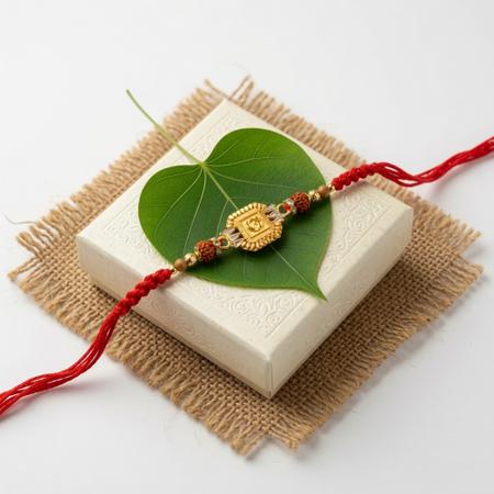 Octagold AD Om Rakhi