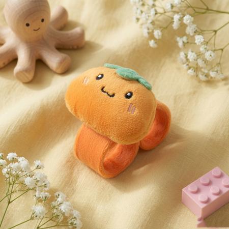Plush Carrot Slap Band