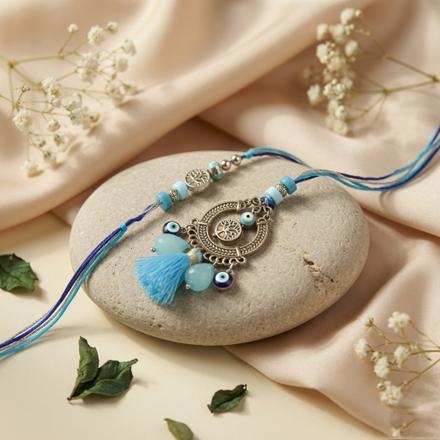 Evil Eye Tree of Life Lumba Rakhi