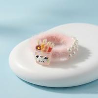 Candy Cup Fluffy Wristband