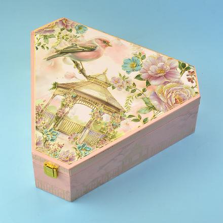 Pastel Floral Bird Box