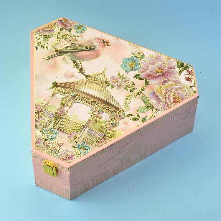 Pastel Floral Bird Box