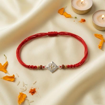 Divine Square Om Rakhi