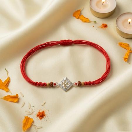 Divine Square Om Rakhi