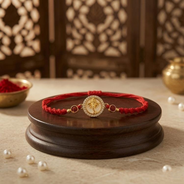 Divine Ganesha Blessings Rakhi