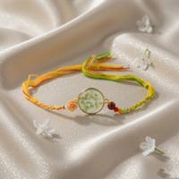Nature Bloom Resin Rakhi